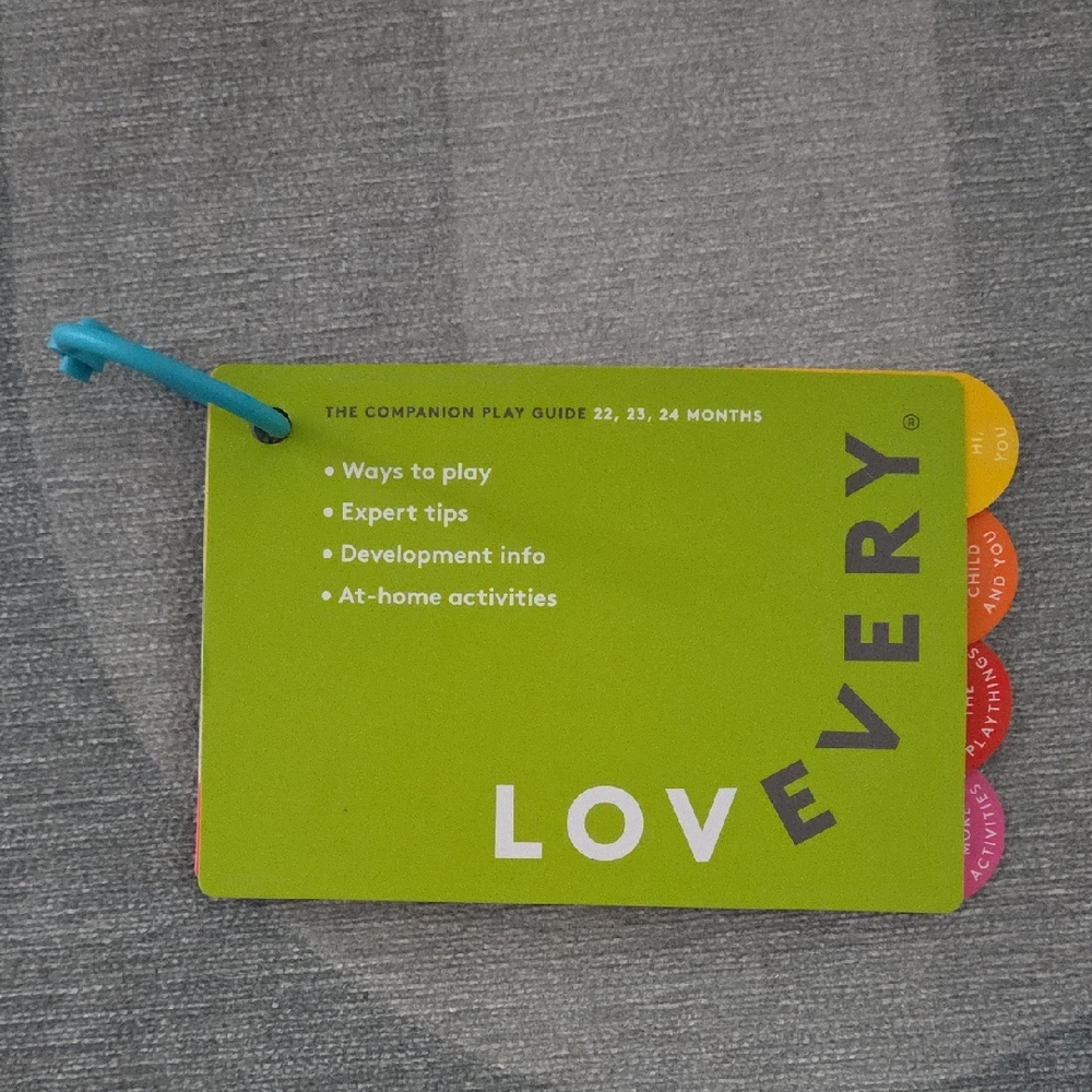 Lovevery The Companion Play Guide Months 22, 23, 24